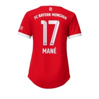 Bayern Munich Sadio Mane #17 Fußballbekleidung Heimtrikot Damen 2022-23 Kurzarm
